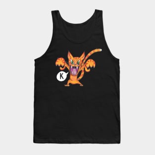 The Angry Cat Says, "K!" Tank Top